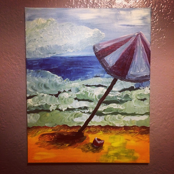 BEACH PAINTING - Picture 1 of 1